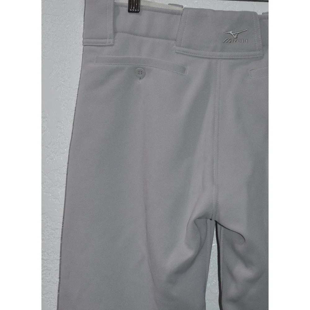 Mizuno Womens M Softball Pants Light Gray Performance Athletic Fastpitch RN89730 - Picture 12 of 16